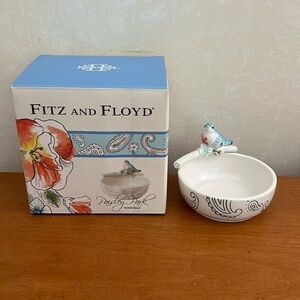 Fitz and Floyd Paisley Park Trinket Bowl